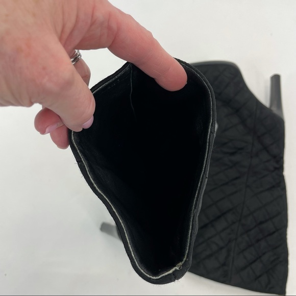 Miu Miu Tall Boots Size 38 1/2 Black - Picture 11 of 16